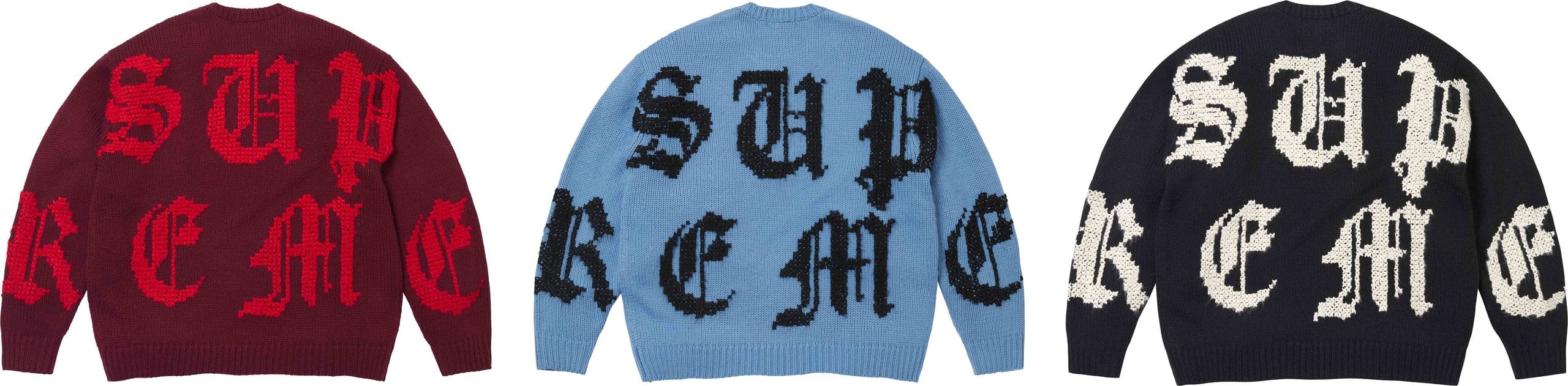 Cross Stitch Logo Sweater